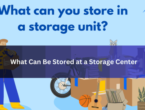 What Can Be Stored at a Storage Center