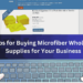 5 Tips for Buying Microfiber Wholesale Supplies for Your Business