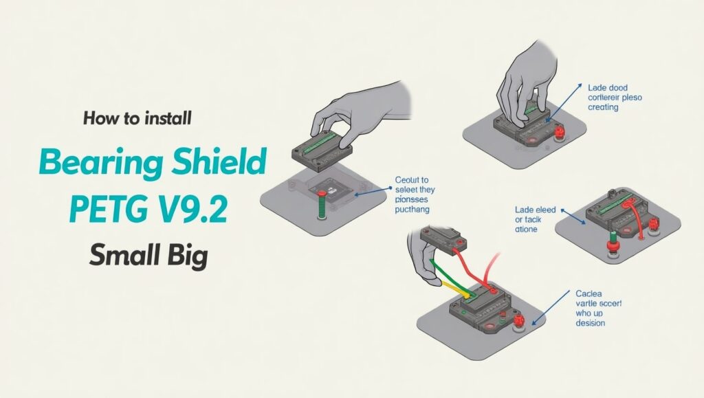 How to Install Bearing_Shield_PETG_V9.2_Small_Big