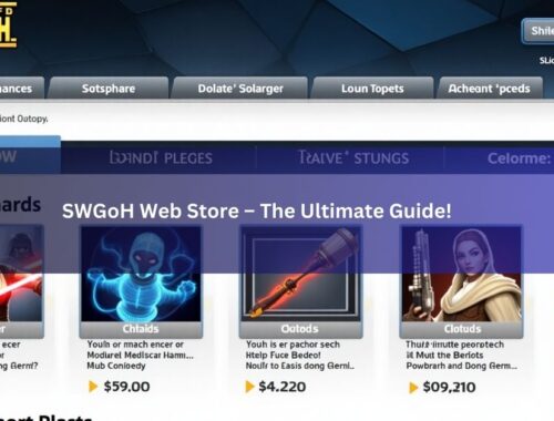 SWGoH Web Store