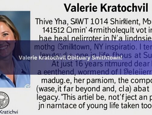 Valerie Kratochvil Obituary Smithtown