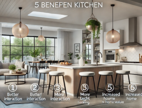 5 Benefits of an Open Kitchen