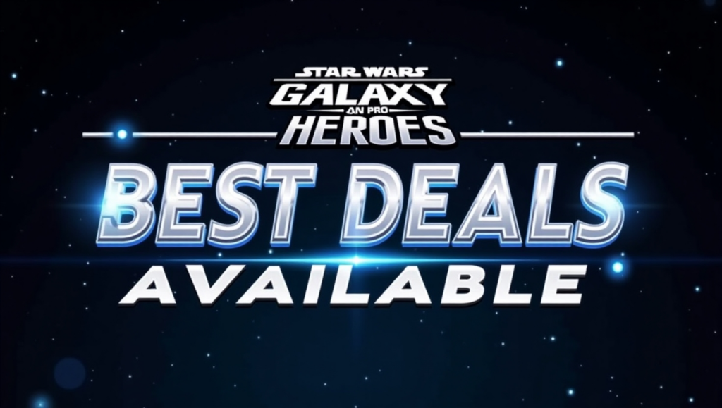 Best Deals Available on the SWGoH Web Store