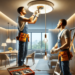 The Basics of Installing Light Fixtures With Help From Electricians